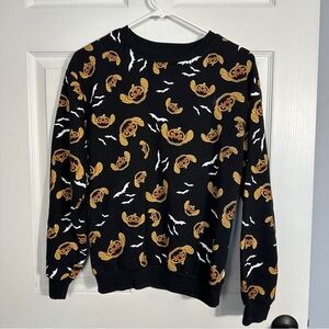 Disney Stitch Halloween themed sweatshirt, sz XS, teen, tween, theme parks